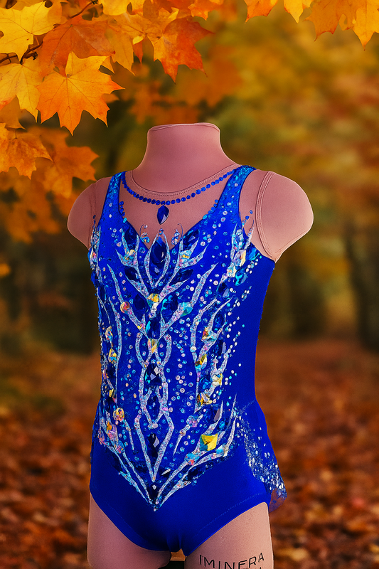 In stock! For height 135cm "Royal Blue"