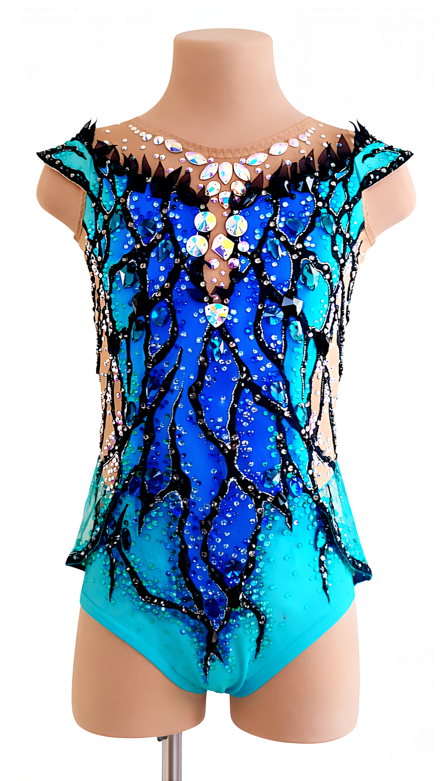 Rhythmic Gymnastics Leotard – Snow butterfly | Collection 2025/2026