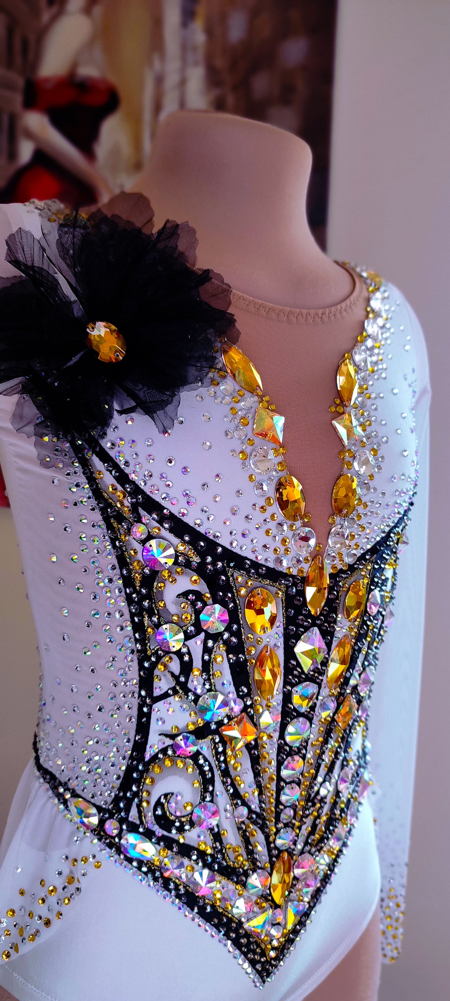 In stock! For height 145-154cm "White Gold"