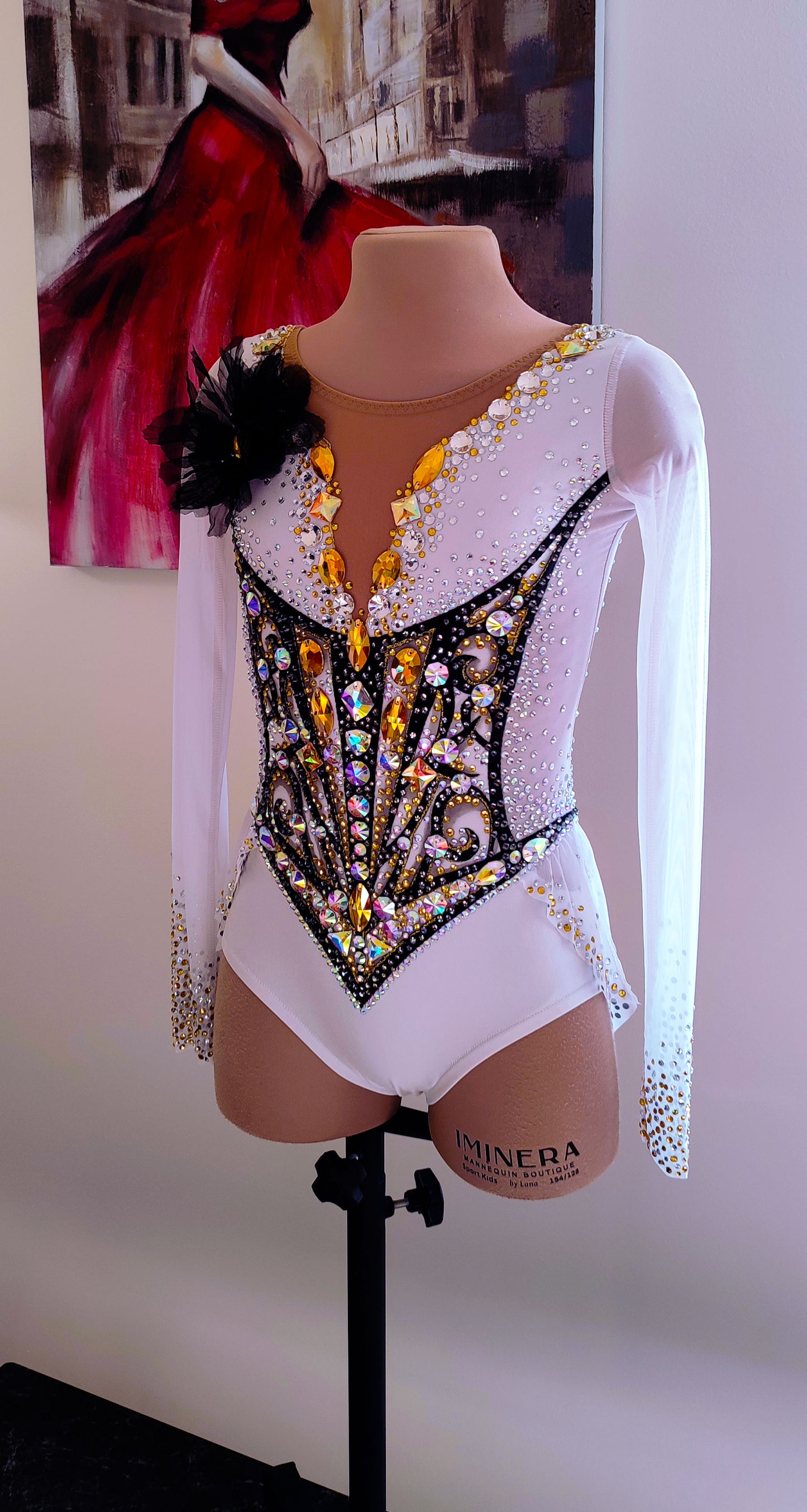 In stock! For height 145-154cm "White Gold"