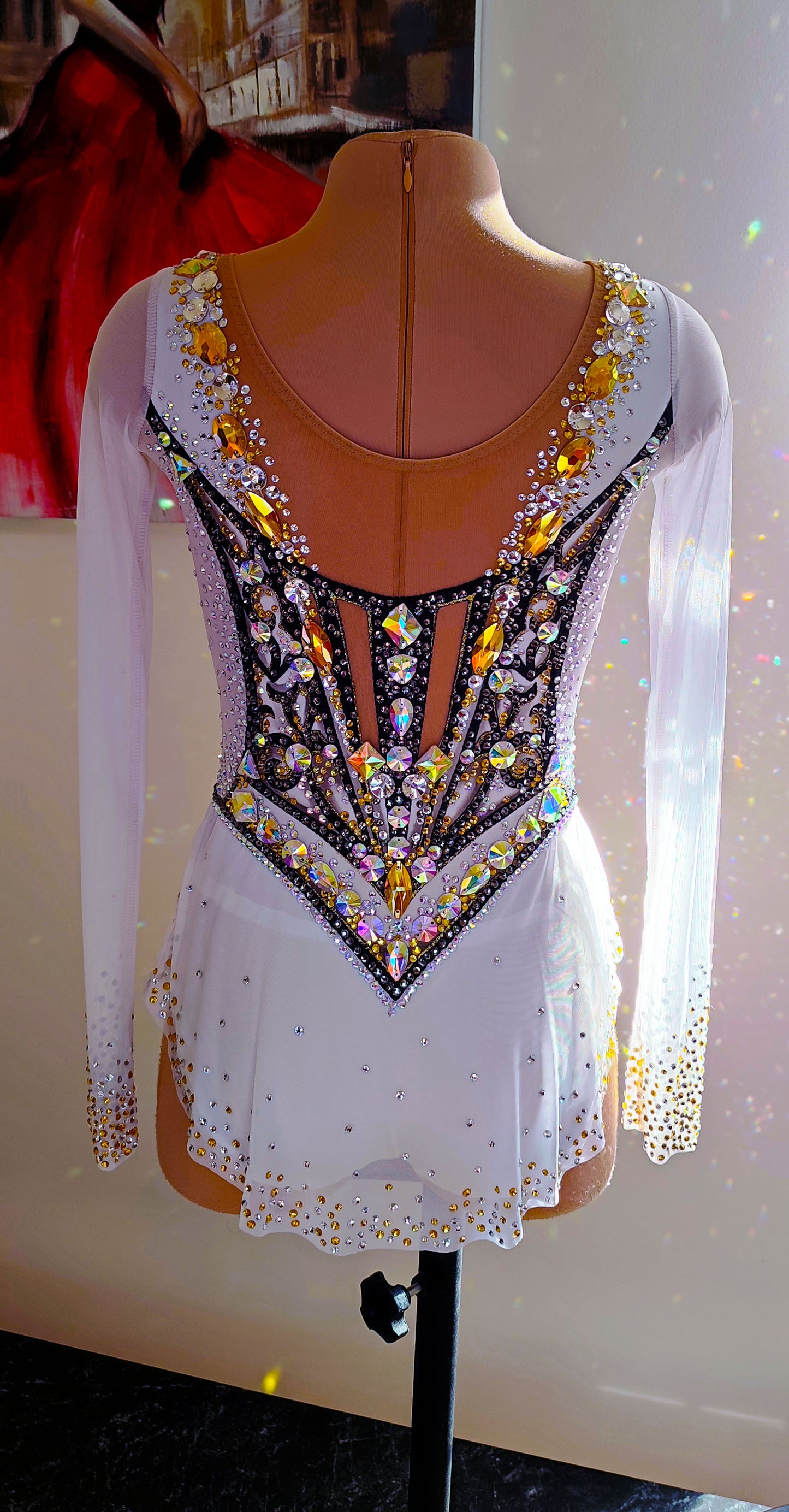 In stock! For height 145-154cm "White Gold"
