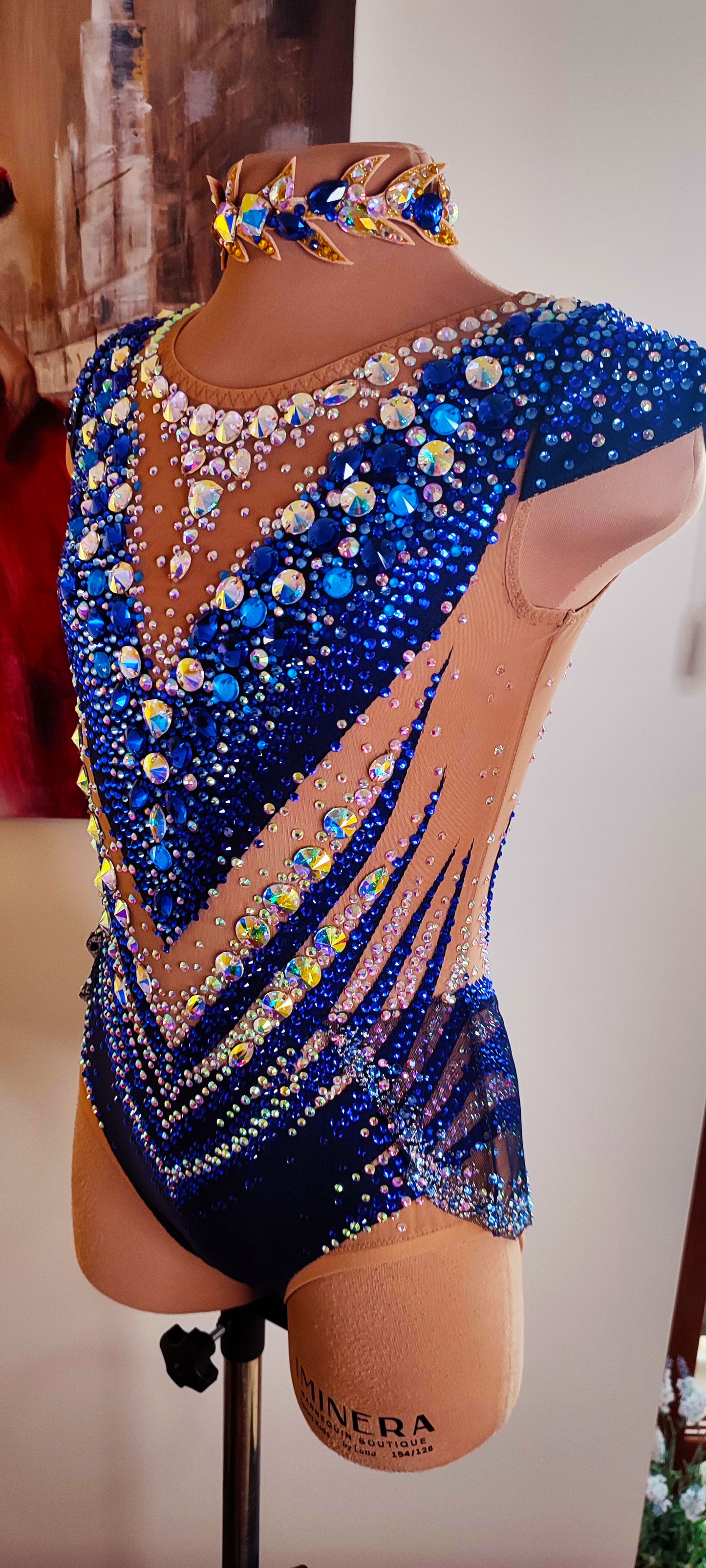 In stock! For height 145-154cm "Blue Diamond"