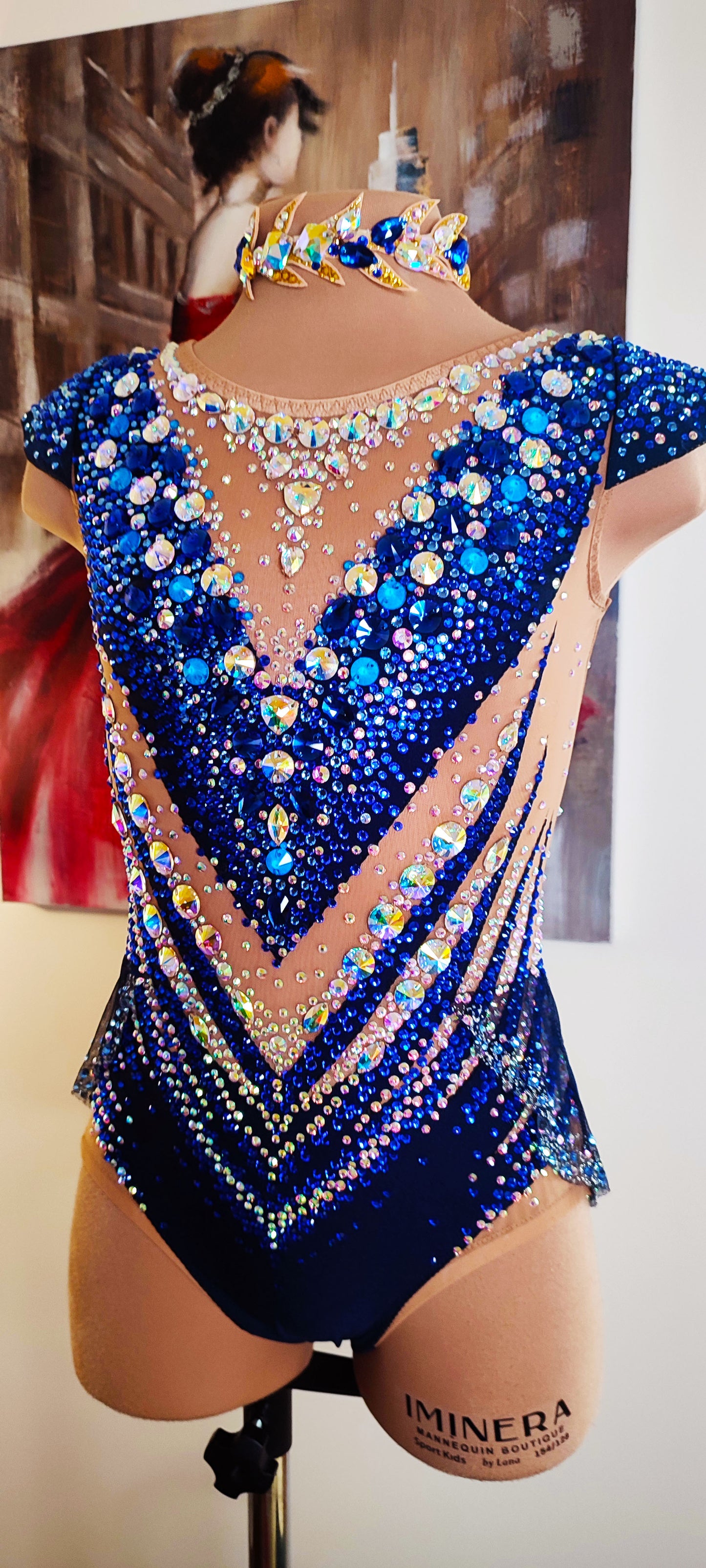 In stock! For height 145-154cm "Blue Diamond"