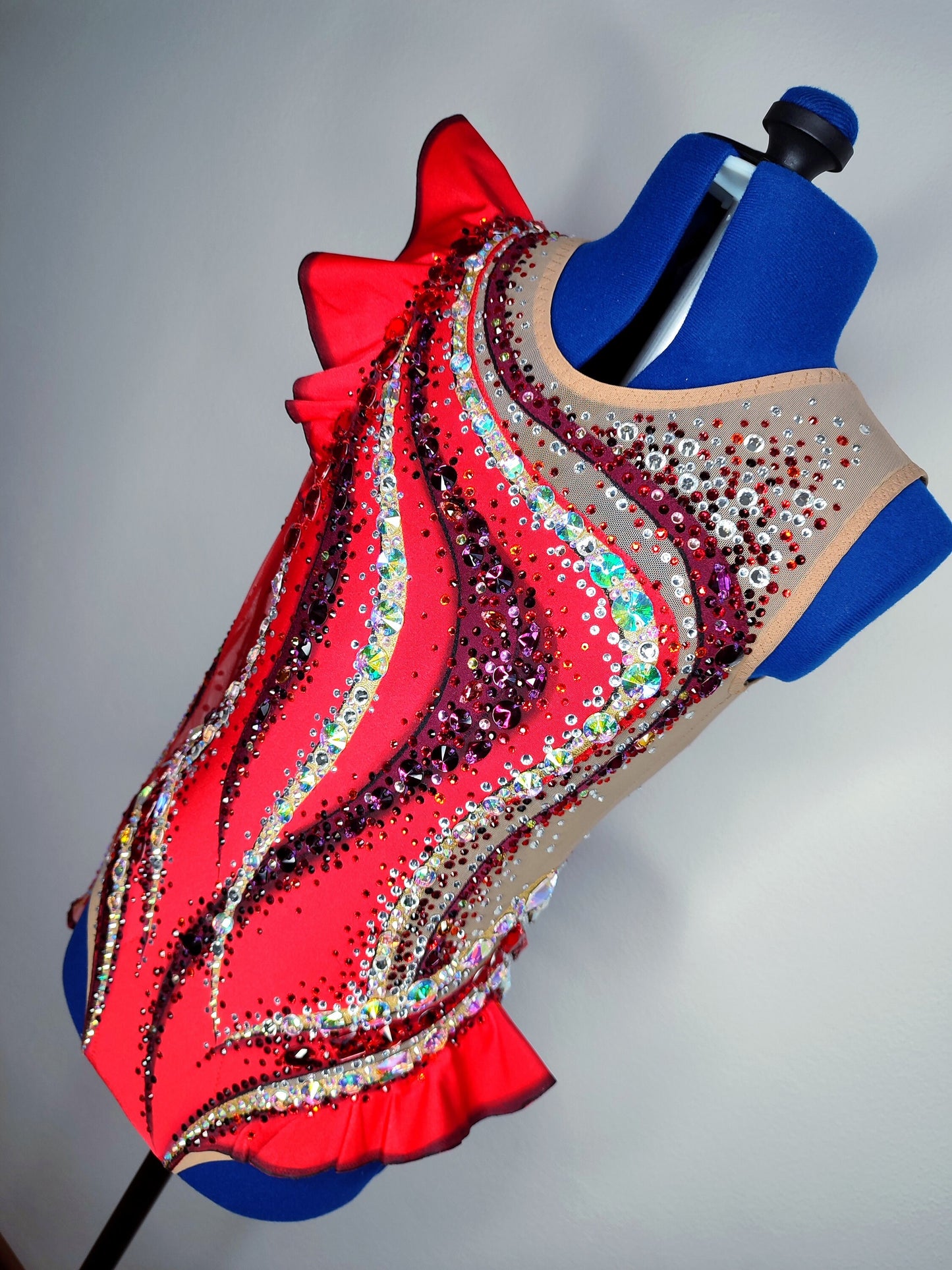 Modelo "Rojo elegante"