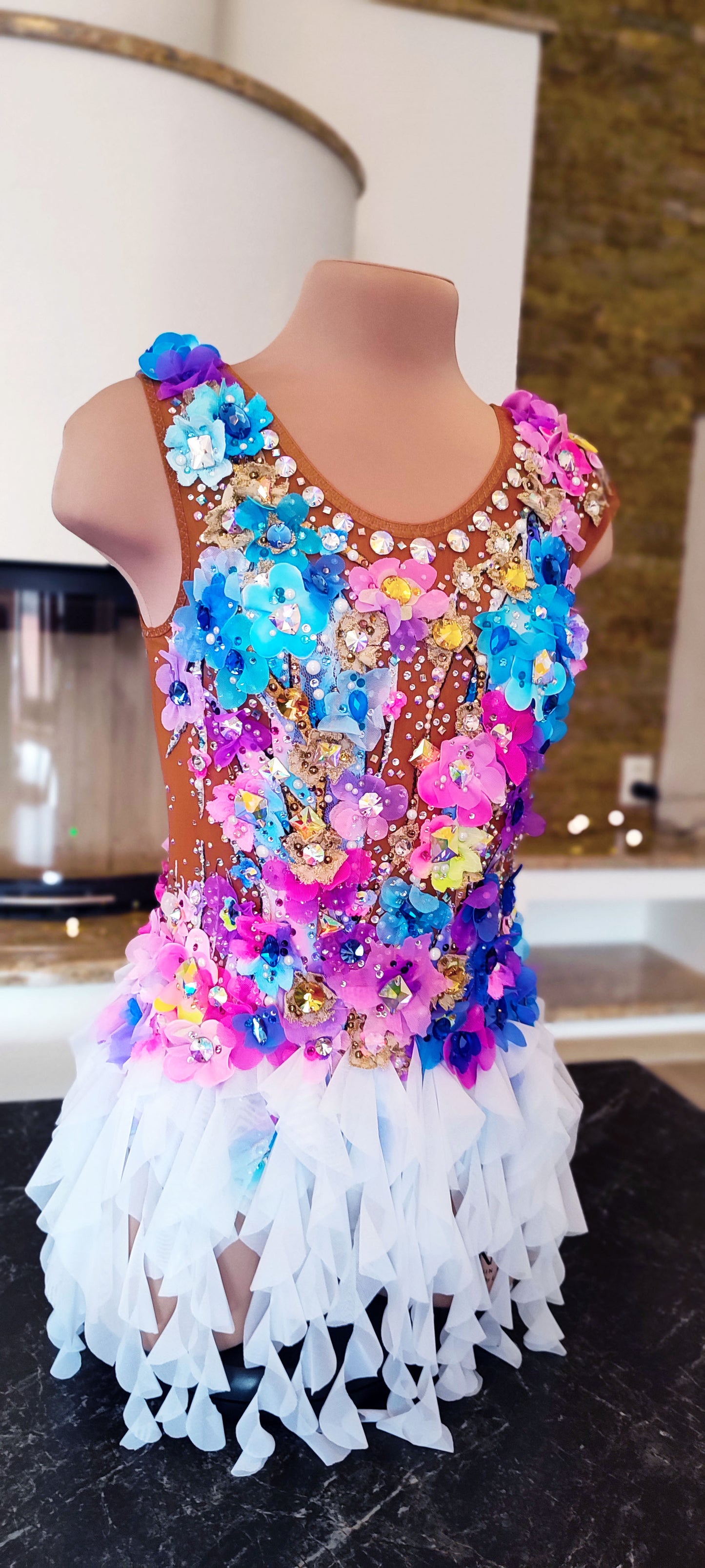 Figure skating dress "Sakura"